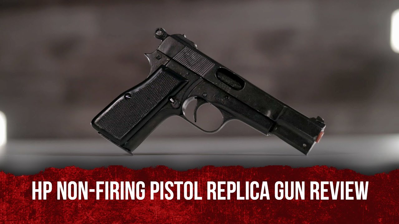 DENIX Hp Non-Firing Pistol Replica | Browning Hi-Power Review