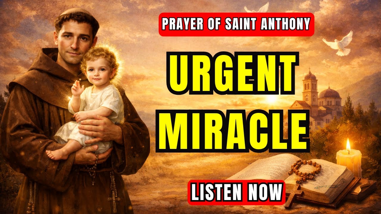💖 POWERFUL PRAYER TO SAINT ANTHONY FOR URGENT AND IMPOSSIBLE CAUSES 🙏