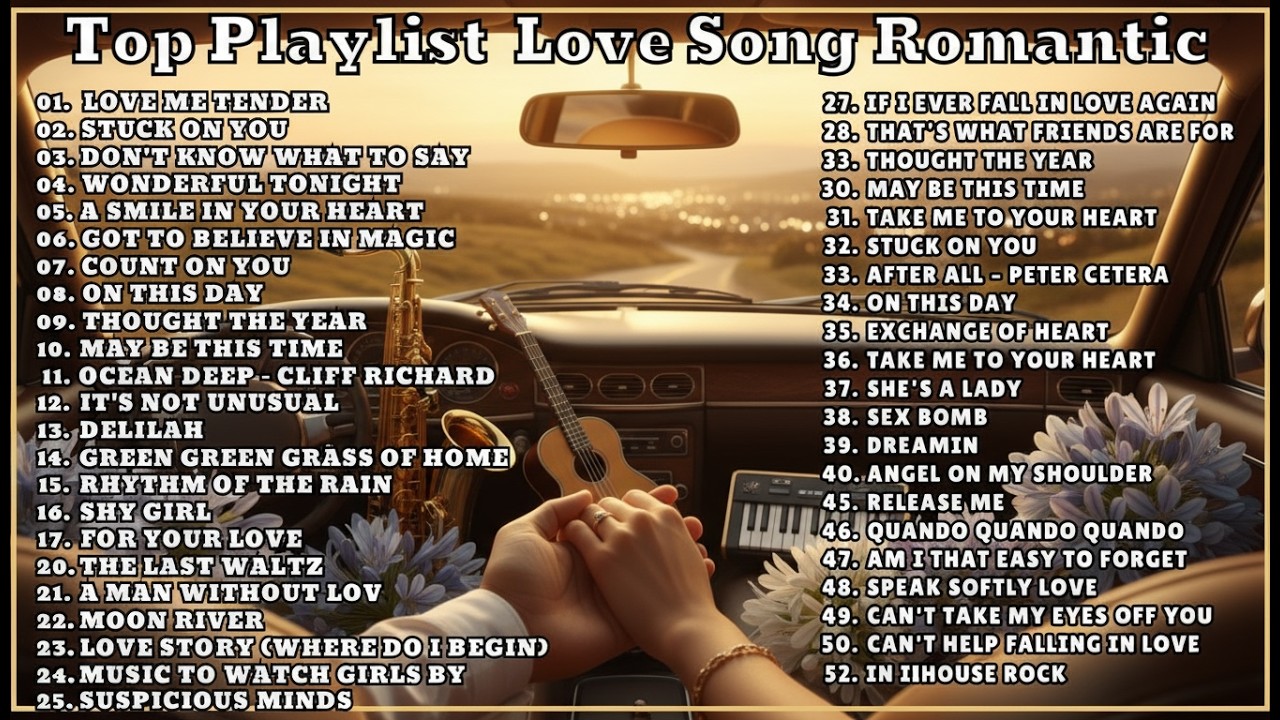 Oldies But Goodies Love Songs Chicago, Tom Jones, Chicago, Bee Gees, Lionel Richie, Kenny Rogers, El