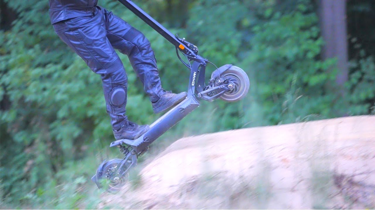IO Hawk Legacy - Der neue Standard im Bereich E-Scooter -  120 km Reichweite/ 500 Watt Motor uvm.
