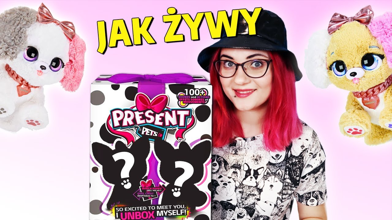 DOSTAŁAM PREZENT 🎁 Present Pets Słodki PIESEK Niespodzianka 🐶