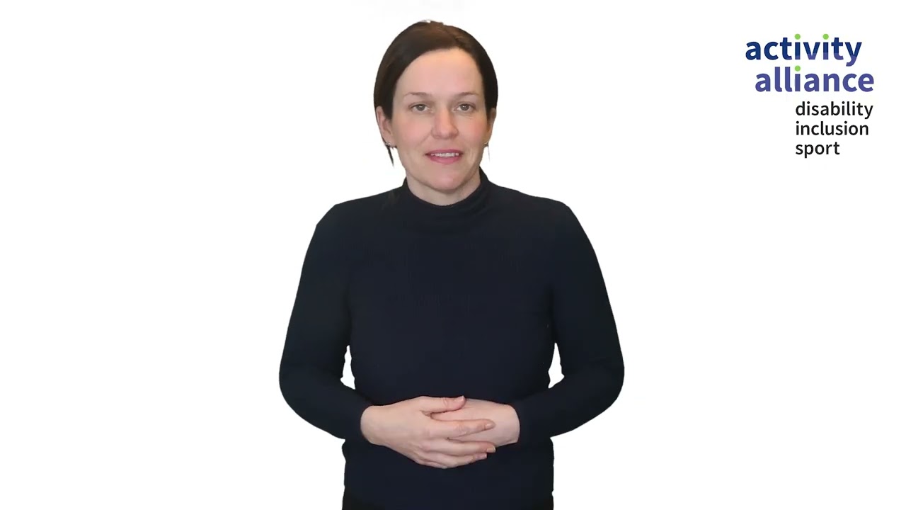 Activity Alliance's We All Belong campaign - BSL Summary