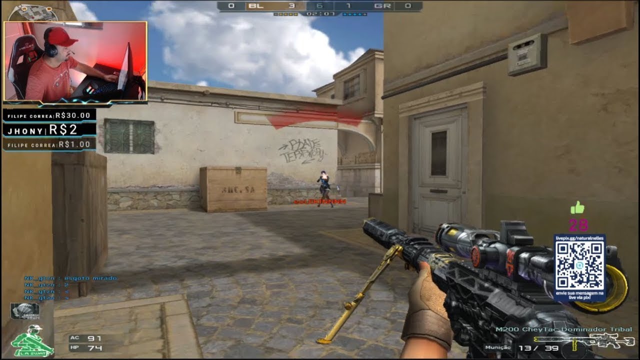 🚩CROSSFIRE AL - RANKED DIA 11 🟢 Natural NELLES AO VIVO ❗!pix