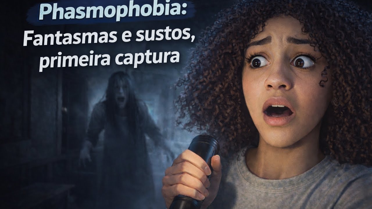Phasmophobia, será que consigo escapar do fantasma e sair viva?
