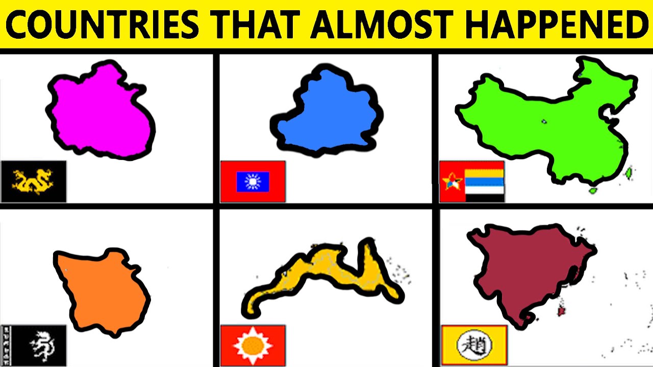 Countries that ALMOST Happened...