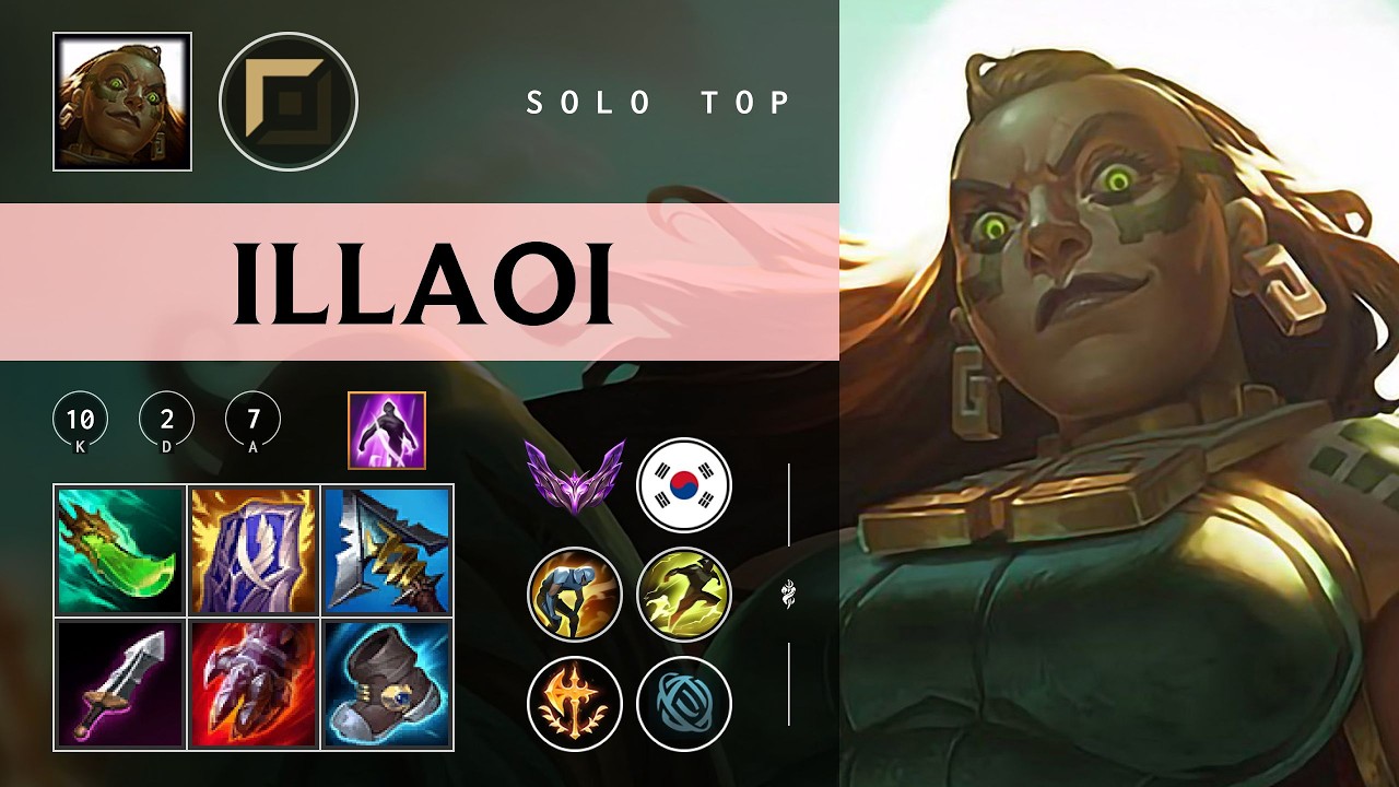 Illaoi Top vs Mordekaiser - KR Master Patch 26.04