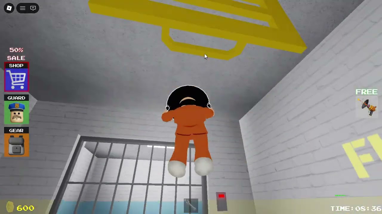 ROBLOX Побег Барри из тюрьмы...