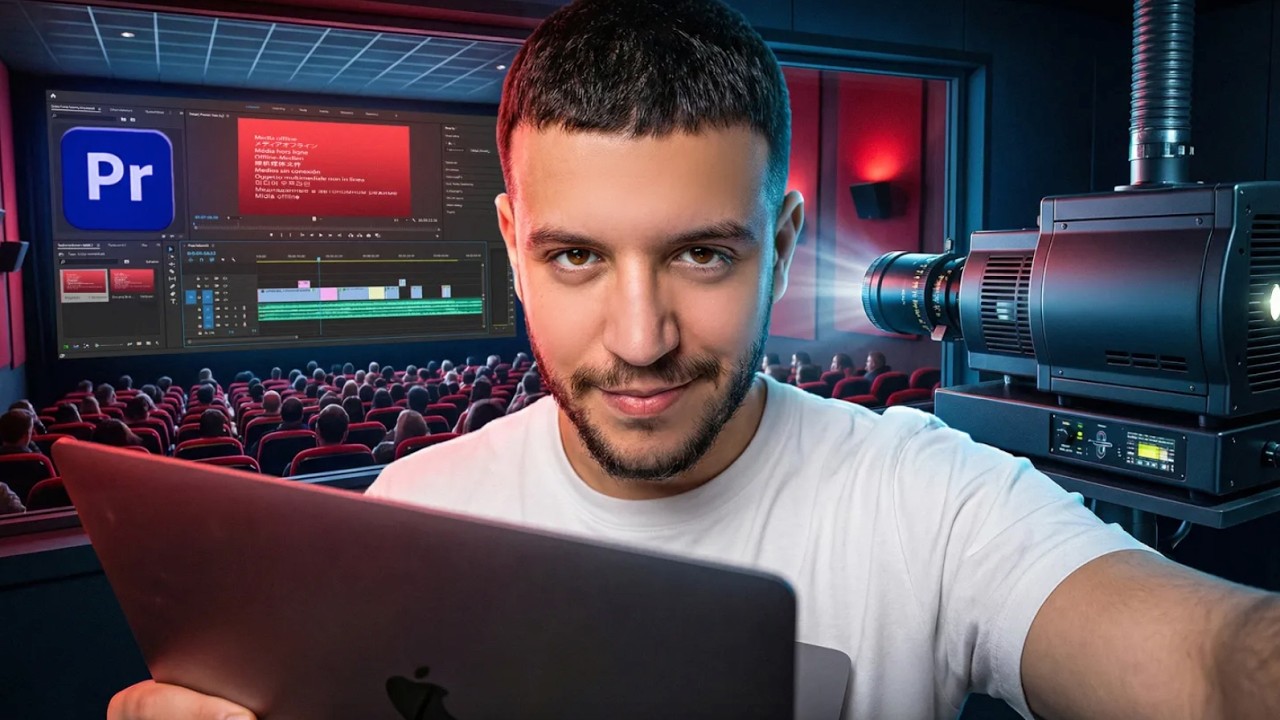 MONTER une vidéo sur l’écran d’un CINÉMA