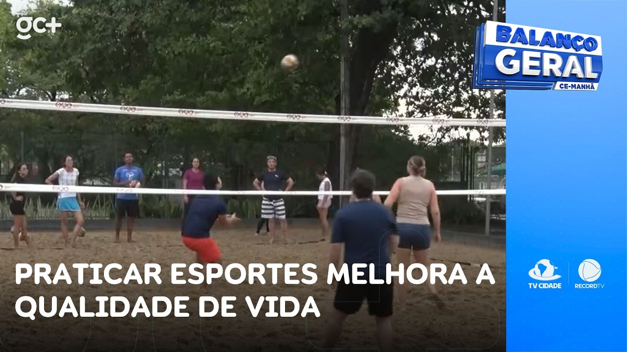 Praticar esportes ou atividades físicas melhora a qualidade de vida e saúde | Balanço Geral CE Manhã
