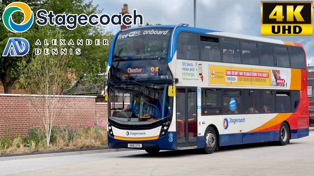 [Stagecoach Merseyside: 84 Crewe to Chester via Nantwich, Tarporley & Tarvin] Dennis Enviro400MMC
