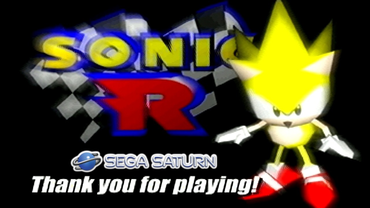Sonic R playthrough (SEGA Saturn)