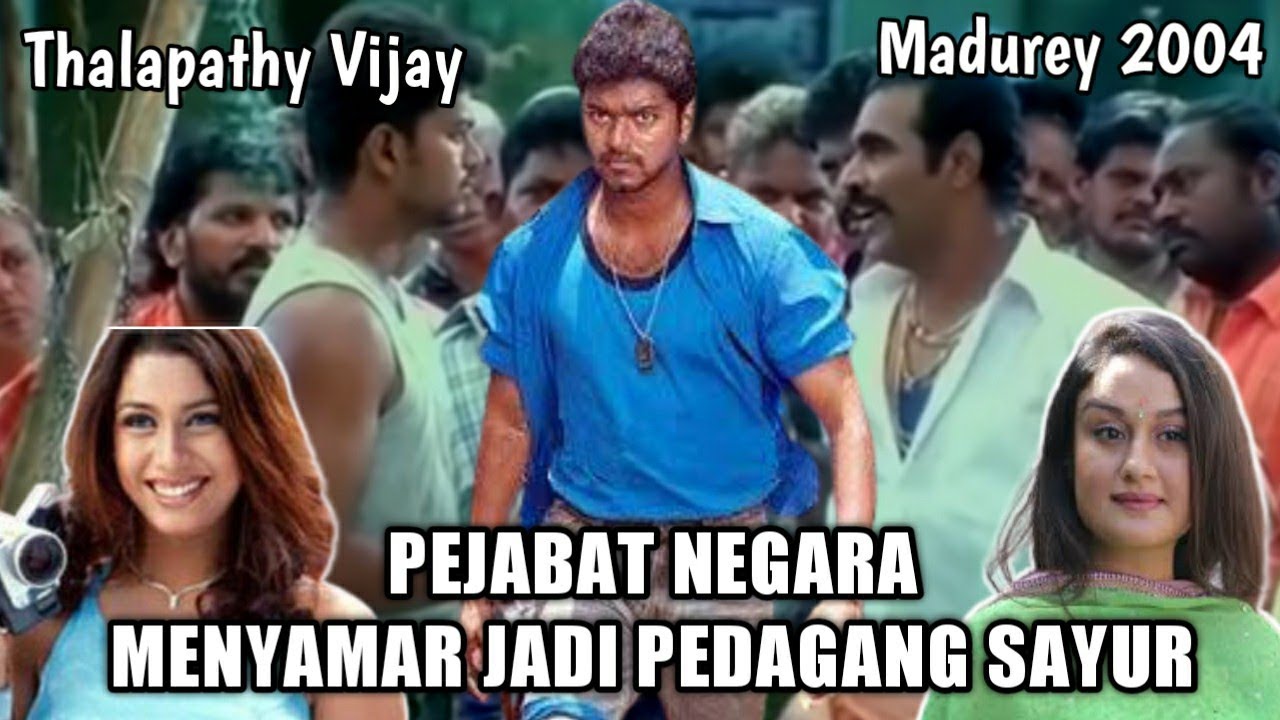 Pejabat Nyamar Jadi Tukang Sayur || Alur Cerita Film India Vijay