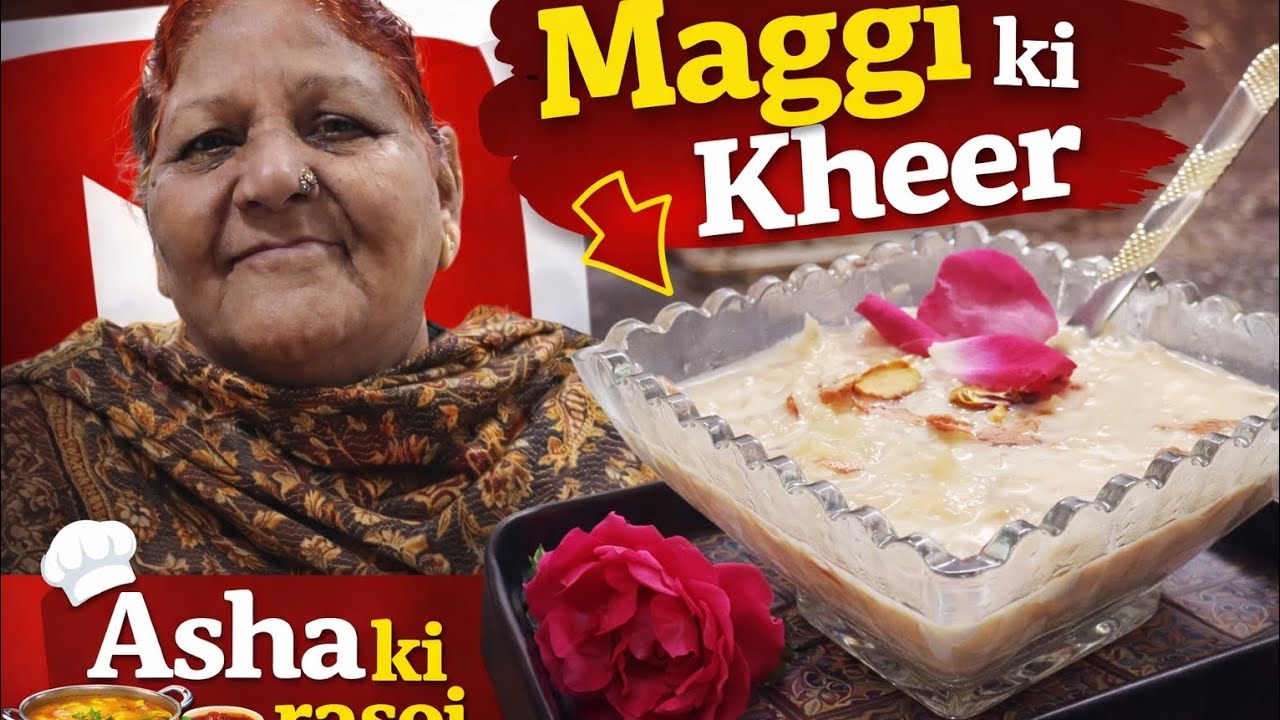 Maggi ki kheer easy to make recipe 