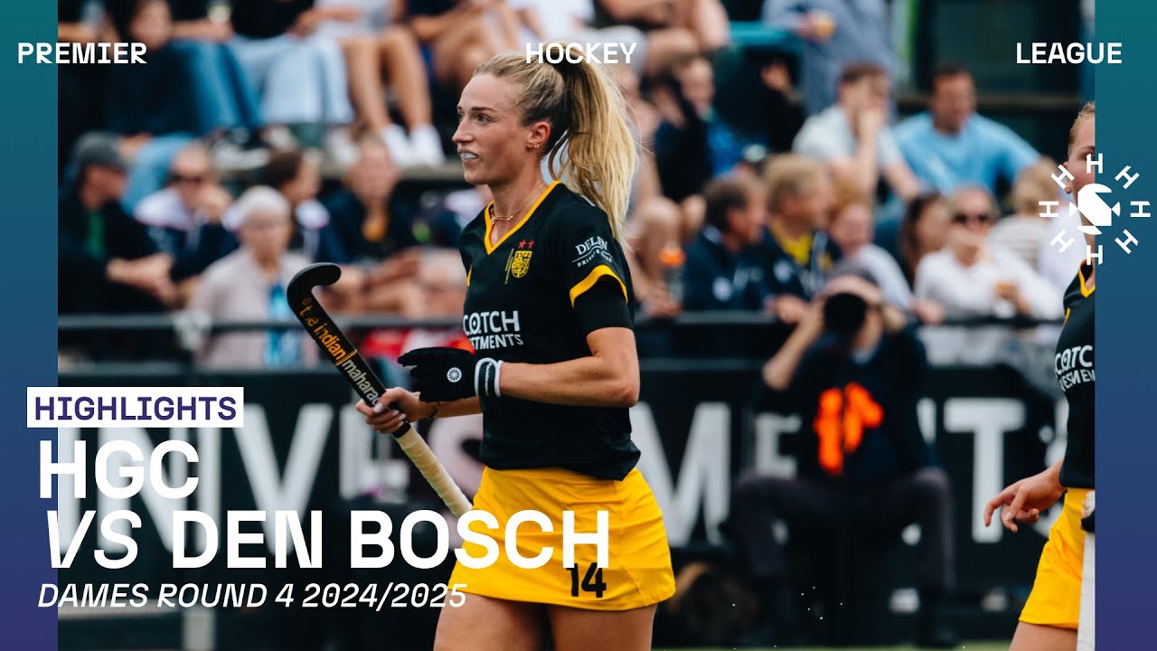 HGC - Den Bosch 🏑 Tulp Hoofdklasse Dames ‘24/’25 RONDE 4 | Samenvatting
