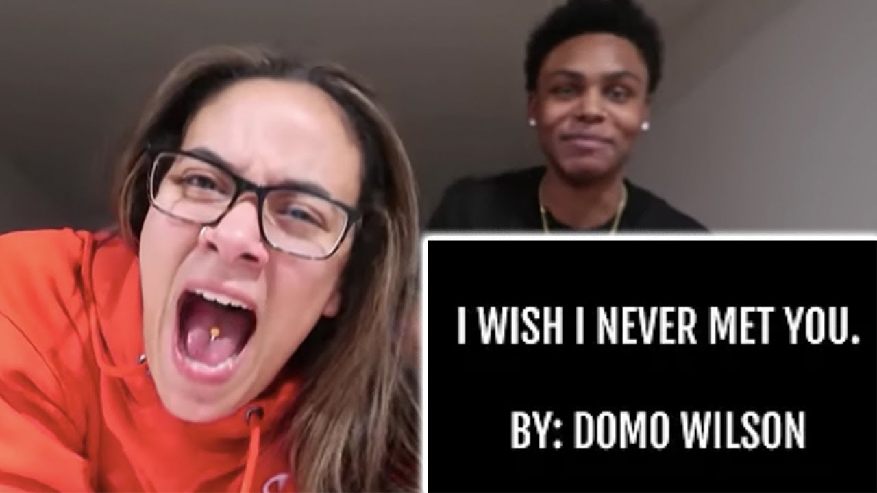I Wish I Never Met You- By Domo Wilson (LYRIC VIDEO)-|Rae & Brie|
