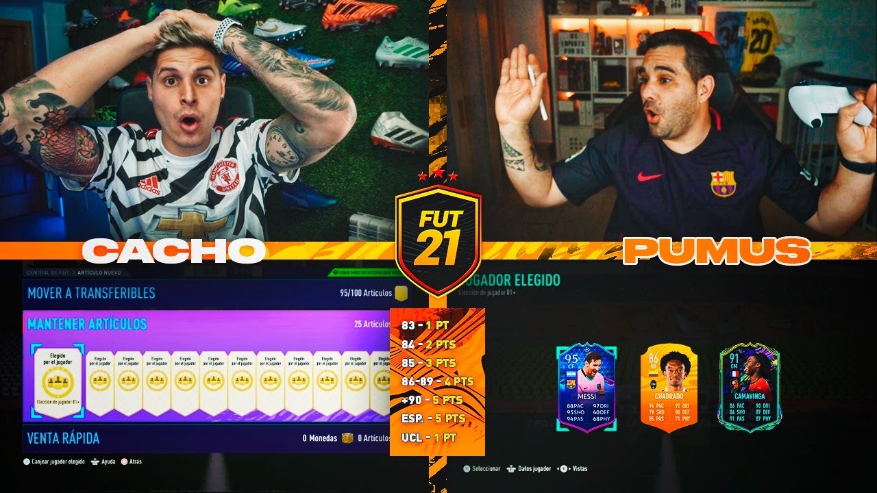 LA BATALLA DE PLAYER PICKS MAS EMOCIONANTE VS PUMUS!!! | FIFA 21