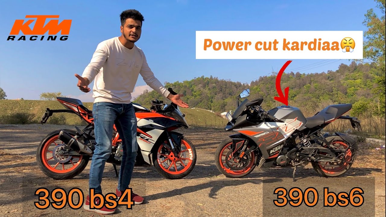 KTM rc390 bs4 Vs KTM RC 390 bs6 full review, riding experience || hrd vlogs