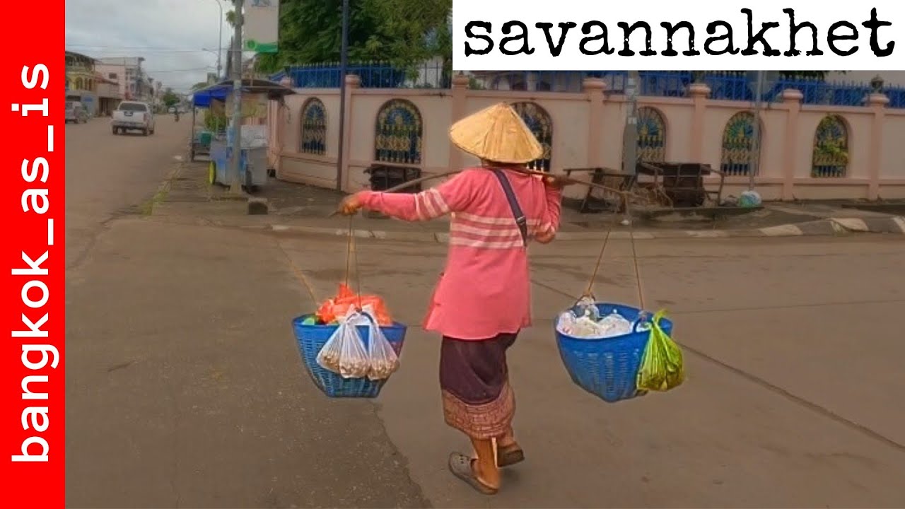 savannakhet morning walk - first impressions - 2024