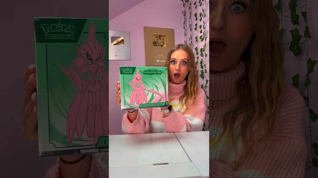 [ASMR] OPENING THE *NEW* POK&Eacute;MON SCARLET AND VIOLET ELITE TRAINER BOX!!😱 (HYPER RARE FIND?!🫢✨ #AD