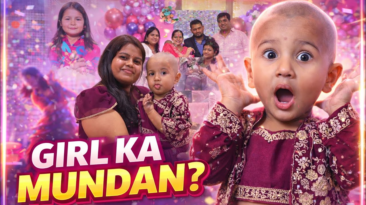 Laddoo ka Mundan (Anaika Gupta) 
