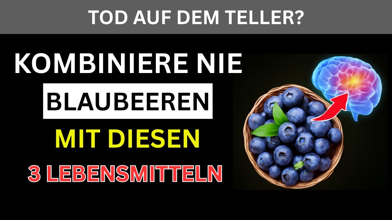 Diese 3 Lebensmittel sollten Senioren niemals zusammen mit Blaubeeren essen &ndash; Ein wichtiger Tipp
