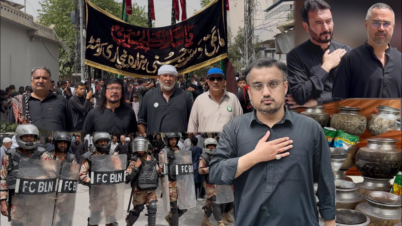 Arbaeen 1447- 2025 Quetta Part - 2 || Mokab Imam Hussain A.s || Matami Diste - #chelumimamhussain 😭💔