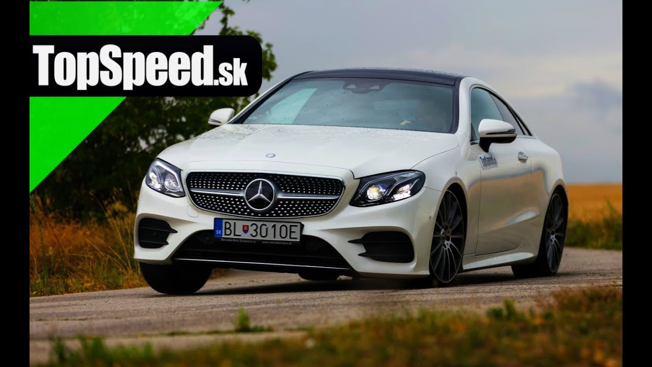 Test Mercedes E400 Coupé - Maroš ČABÁK TOPSPEED.sk