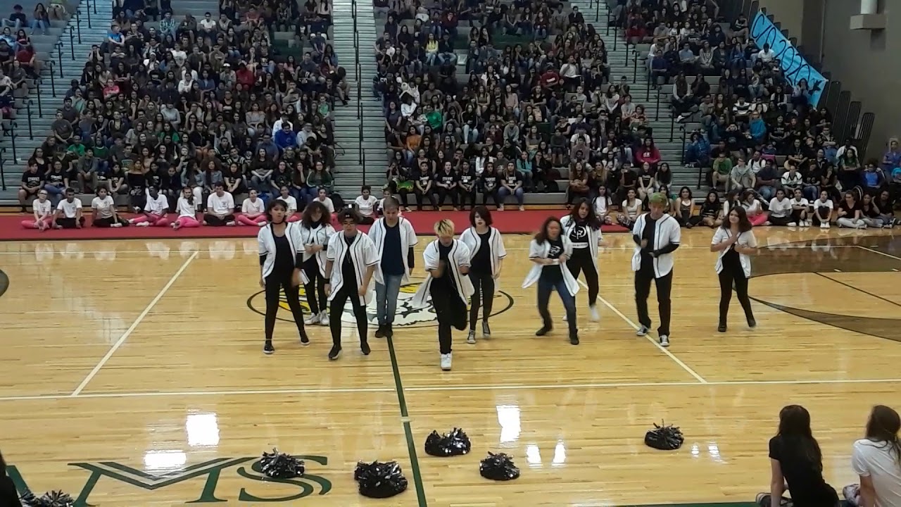 Rancho High school 2017 homecoming assembly; Asian Rhythm