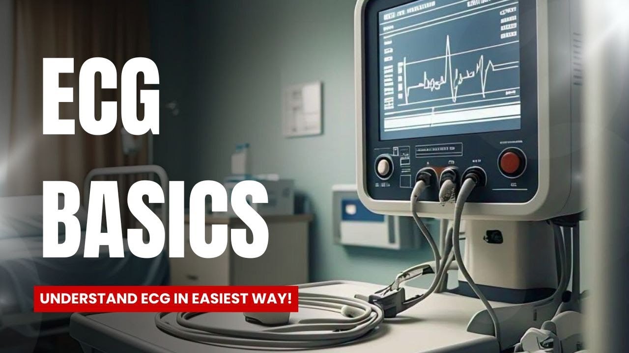 ECG basics | ECG interpretation made easy | How to read ECG | ECG waves