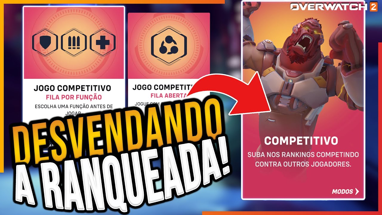 RANQUEADA DO OVERWATCH 2! Como funciona o Competitivo do Overwatch