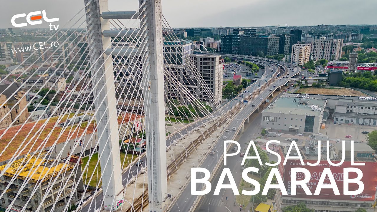 Pasajul Basarab - Bucuresti - drona CEL.ro