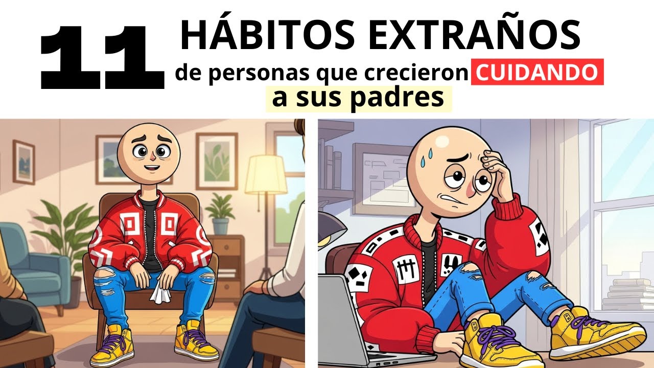 11 HÁBITOS EXTRAÑOS de personas que crecieron CUIDANDO a sus padres