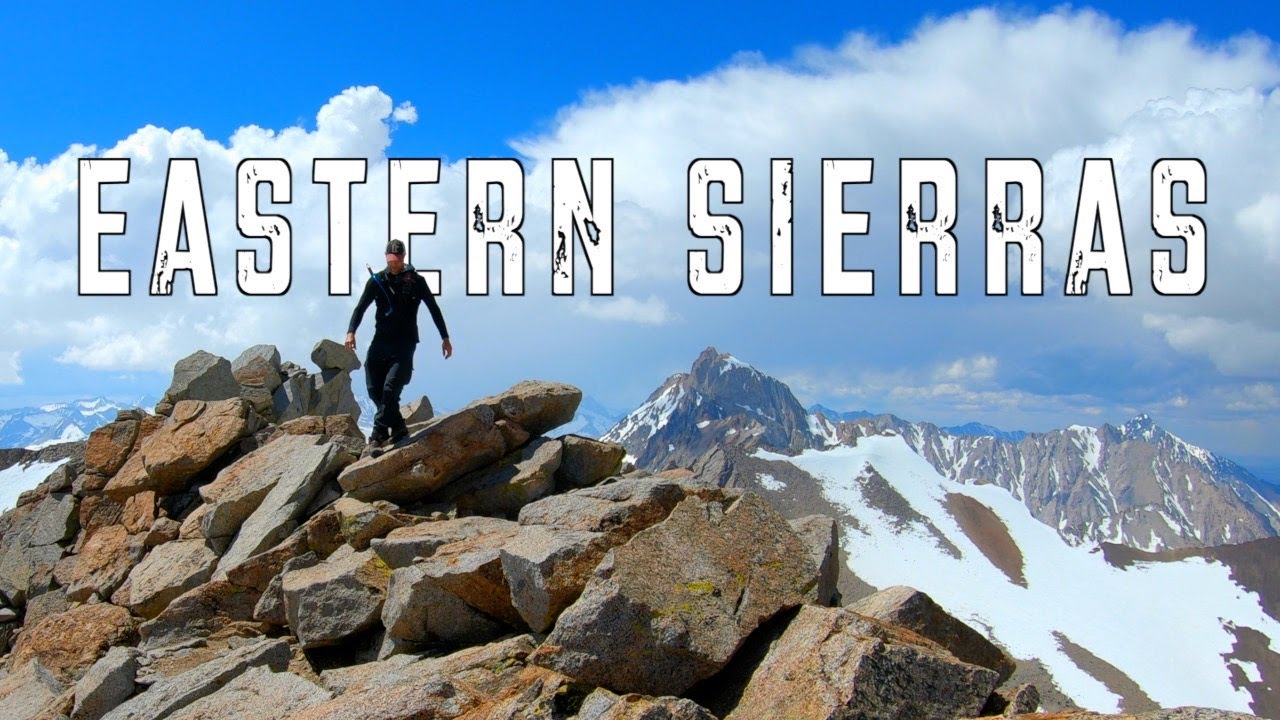 THE KNIFE EDGE TO THE SUMMIT OF MOUNT EMERSON - EARLY SEASON PEAK BAGGING IN THE EASTERN SIERRAS