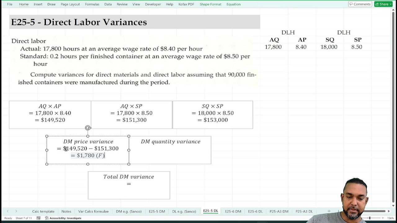 2025 04 12 - CAPE Accounting Unit 2 - Variance Analysis - Day 1