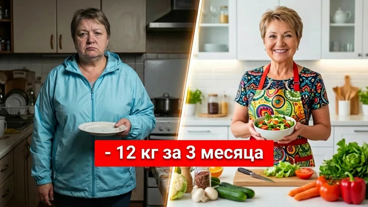 Как похудеть на 12 кг за 3 месяца. Самый простой способ похудения.