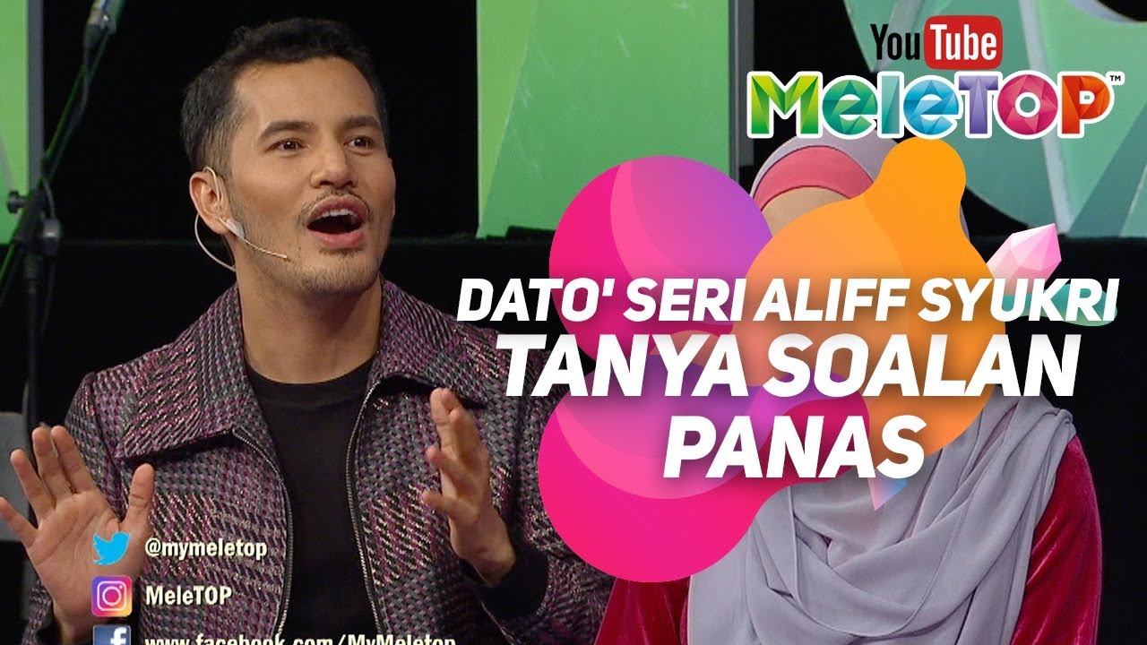 Dato' Seri Aliff Syukri tanya soalan panas kat Neelofa | Oh Abang Kosmetik Terlajak Laris I MeleTOP