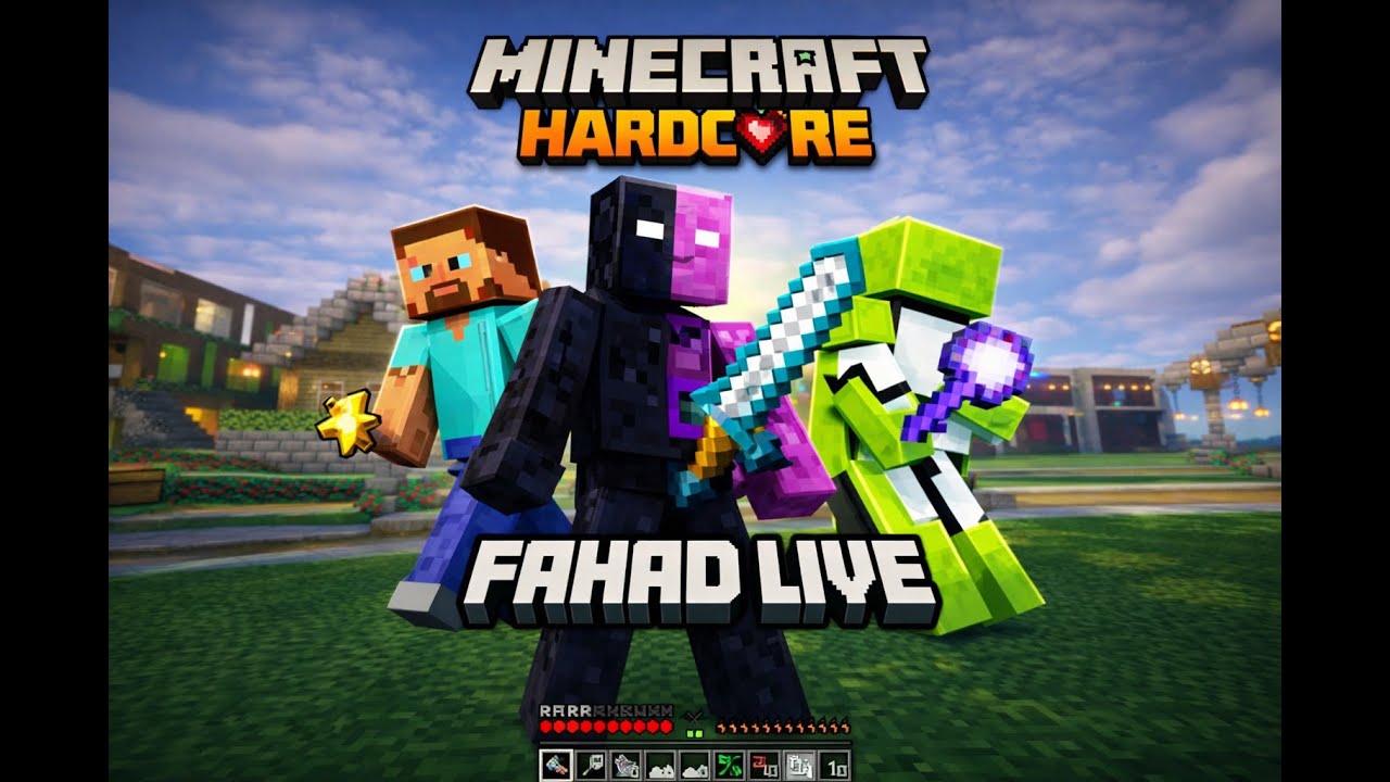 Minecraft LIVE 🔴 | Pakistan Biggest Unofficial Server | Full Masti 😎