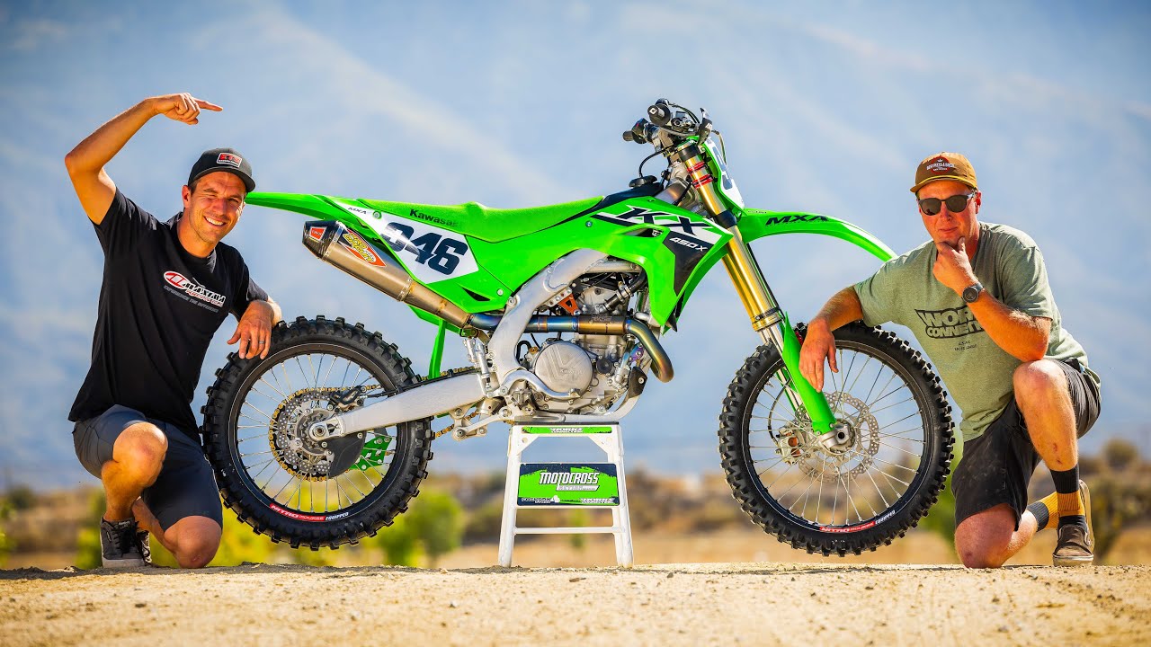 Превращаем Kawasaki KX450 2024 года из хорошего мотоцикла в ОТЛИЧНЫЙ мотоцикл