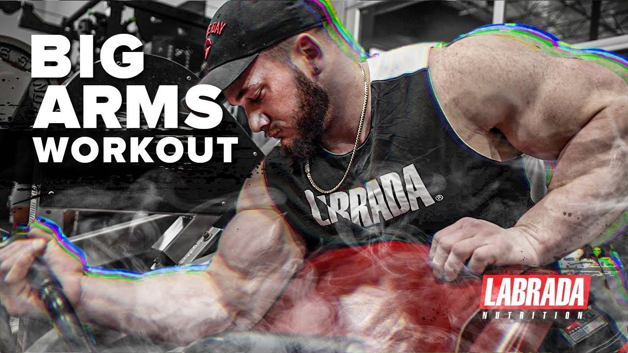 Big Arms Workout with Hunter Labrada | Triceps and Biceps Complete Workout