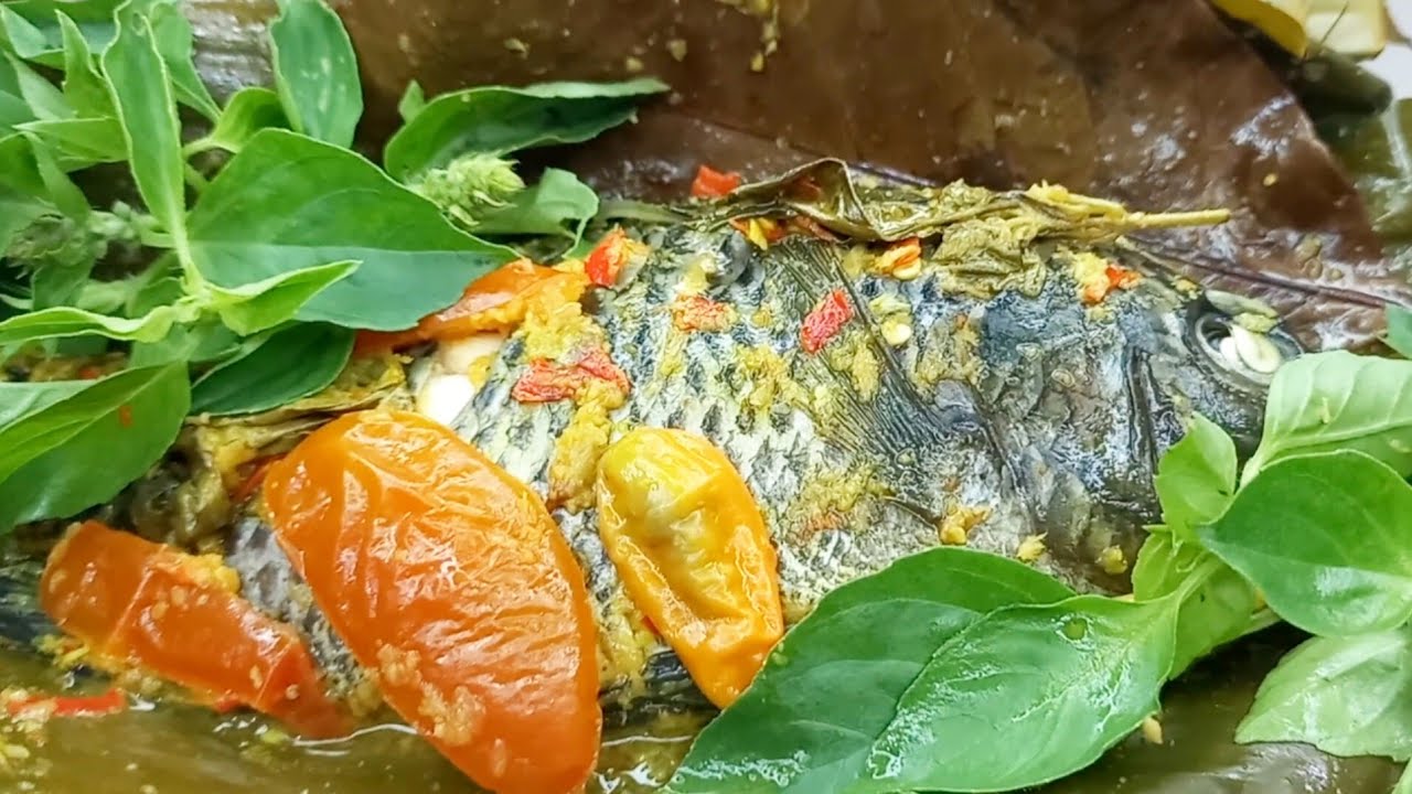 IKAN JANGAN CUMA DIGORENG‼️ RESEP PEPES IKAN NILA DAUN KEMANGI INI SANGAT GURIH & ENAK