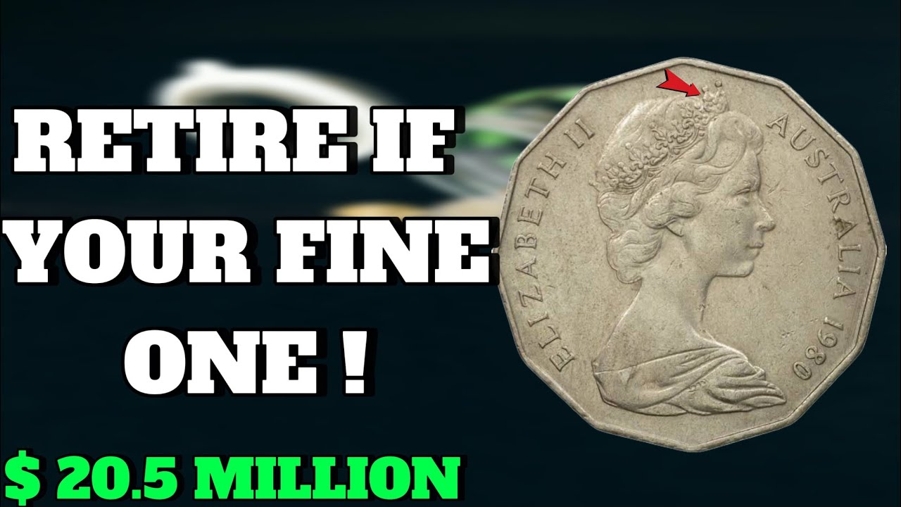 Most valuable in 1980 Australian 50 Cent Coin Worth Thousands Rare Varieties & Errors Exposed