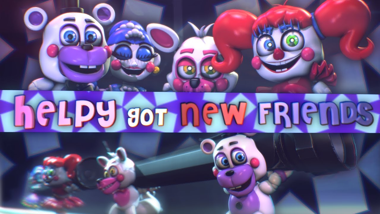 [SFM] У Хелпи появились новые друзья | Анимационный сериал по FNAF