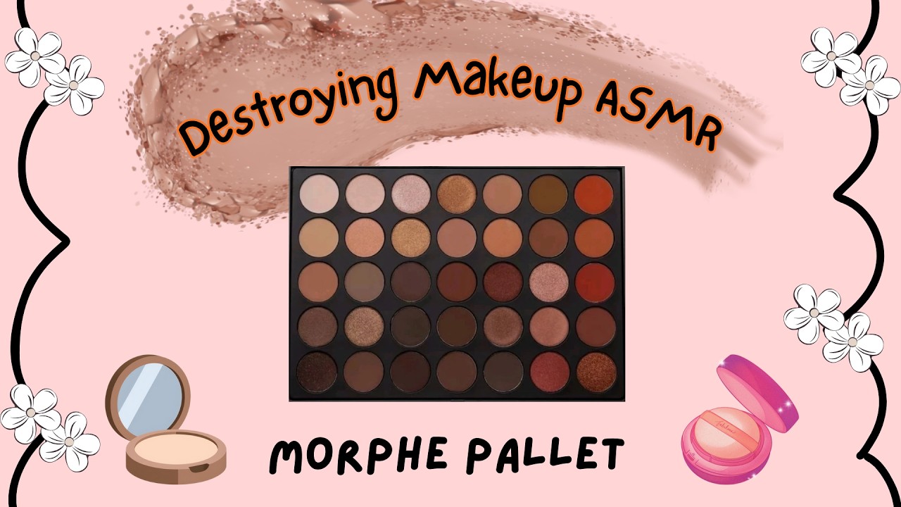 I Ruined My Morphe Palette ASMR 💄💥