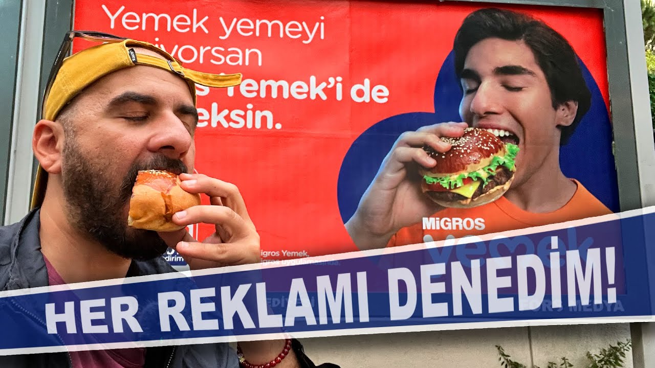 İstanbul'daki Her Reklamı Denedim - #melihdeniyor / İstanbul Temmuz 2022 Reklamları
