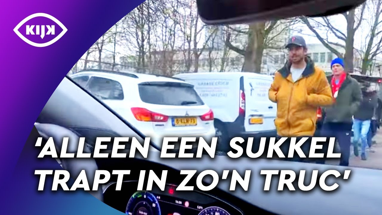 Auto GESTOLEN door SLINKSE BABBELTRUC voor garage | Wie Het Laatst Lacht | KIJK