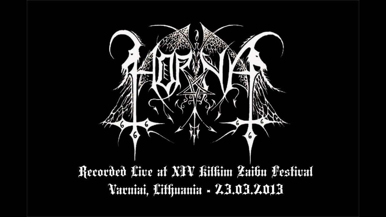Horna - Live at XIV Kilkim Zaibu Festival 2013 (entire gig)