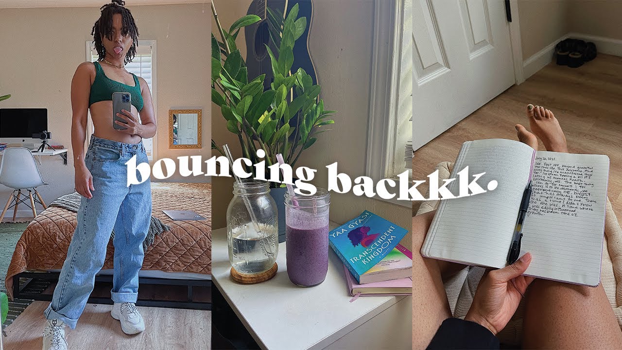 a day in my life after a few bad mental health days.