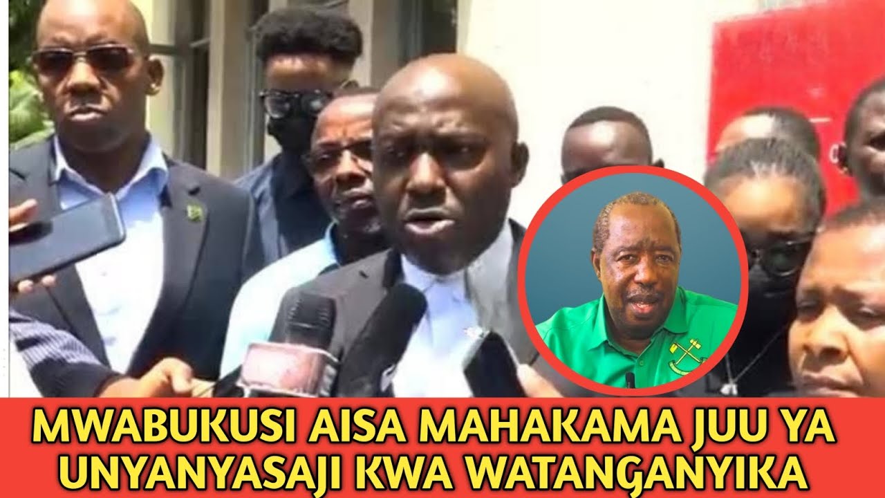 🚨MWABUKUSI:WATANGANYIKA KUITWA WAHAINI IMEKUA KAWAIDA NA MAHAKAMA MPO KIMYA TU, HII NI HATARI SANA..