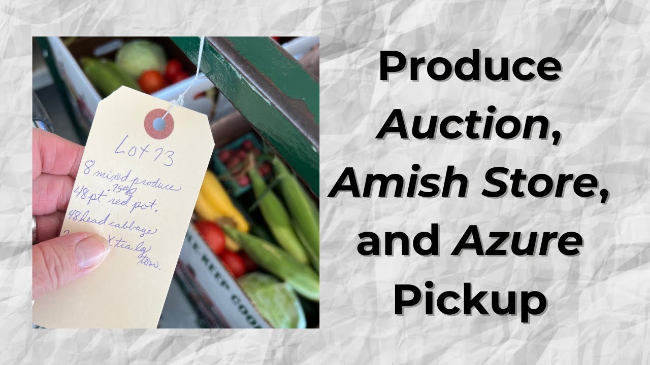 A Full Day With Auction, Amish Store and Azure