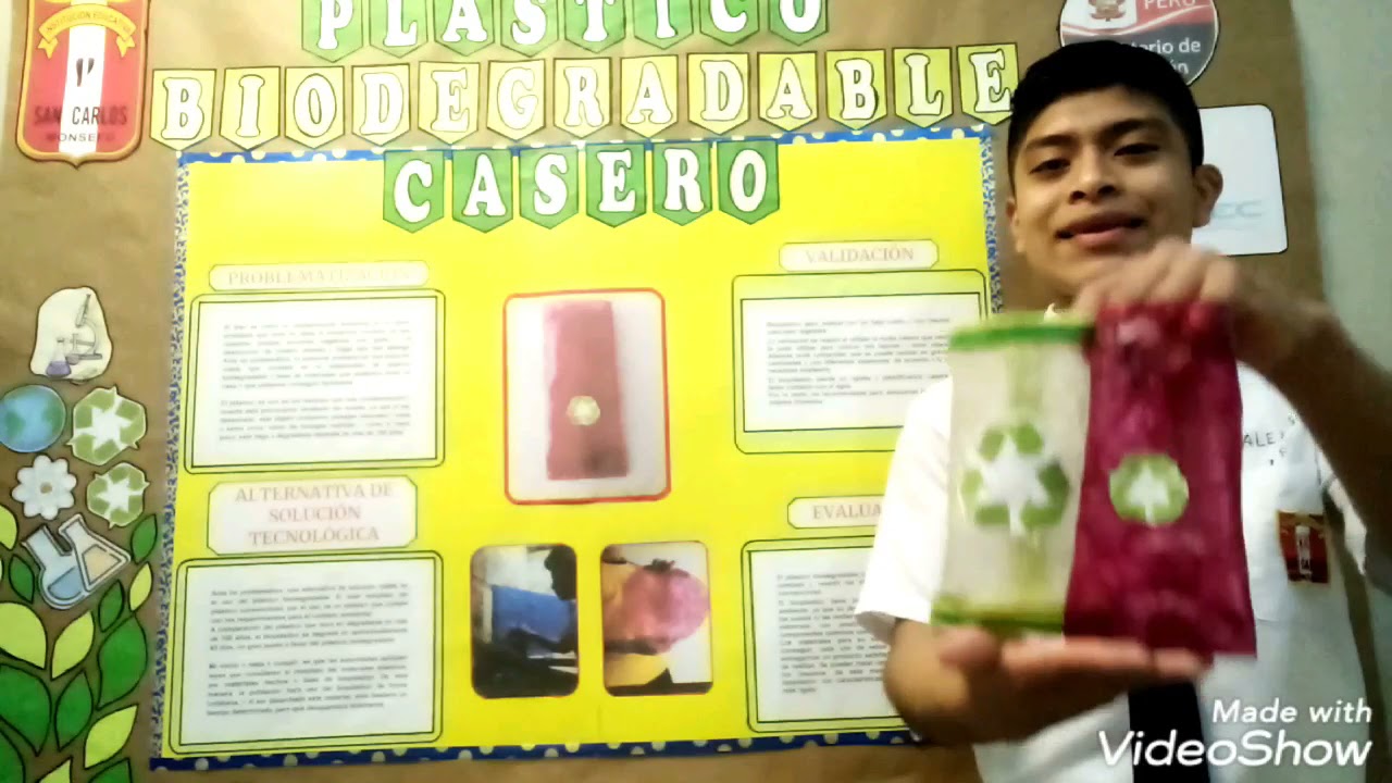Plástico Biodegradable Casero♻️ - San Carlos - Monsefú
